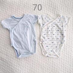 肌着 2枚 UNIQLO コットンメッシュ ユニクロ 綿