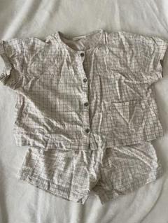 anggo グラフチェック　セットアップ　Mサイズ