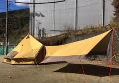値下げします。ワンポールテント4m×4m