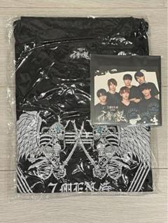 新品未使用 7MEN侍 侍魂 Tシャツ+ステッカー2つ 7MEN侍 侍魂 Tシャツステッカーセット アイドル