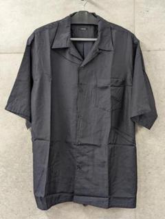 COMOLI コモリ ウールシルク オープンカラーシャツ 4 半袖シャツ