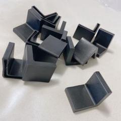 L型フットパッド 脚　キャップ 家具保護　フロア保護 25mmx25mm
