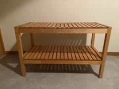 A2B89■IKEA イケア MOLGER モルゲル ベンチ スツール シェルフ A2B89□IKEA イケア MOLGER モルゲル ベンチ スツール シェルフ