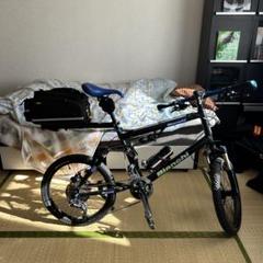 ミニベロ　MTB フルサス　ビアンキ調　ルイガノ ミニベロMTB フルサスビアンキ調ルイガノ