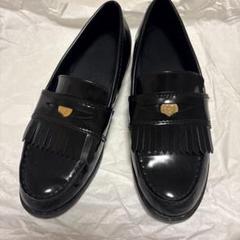 ZARA ザラ エナメル コインローファー チャンキーヒール キッズ