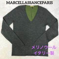 marcel lassanceの検索結果 - メルカリ 販売値下げ MARCEL LASSANCE ニット切替スウェードレザージャケット レザージャケット