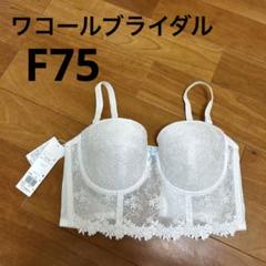 【美品】Wacoal Bridal ブライダルインナー セットF70 パット付 2025年最新】f70 ワコール ブライダルインナーの人気アイテム