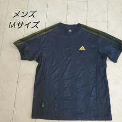 adidas ネイビー Mサイズ シャツ日本製