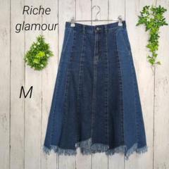 【Riche glamour】リシェグラマー　デニム　ロングスカート　Mサイズ