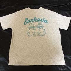 OLIVE des OLIVE ウサギ 刺繍Tシャツ オートミール