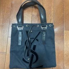 希少✨イヴ・サンローラン　カハラ　トートバッグ　YSL キャンバス　レザー バイセル公式】イヴ・サンローラン カハラ トート YSL