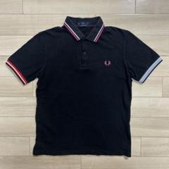 希少 FRED PERRY ポロシャツ M8173 ブラック サイズ38