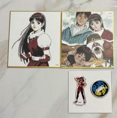 KOF97 ピクセルアクリルスタンド 勝利、ミニ色紙 麻宮アテナ