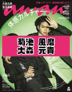 ミセス　雑誌　まとめ売り　大森元貴　真相　パンフレット ミセス・大森元貴、「anan」初表紙！ timelesz・菊池風磨とのW