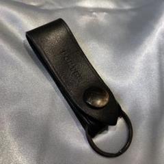 PORTER 吉田カバン　ブラック 黒いレザーキーホルダー　ポーター