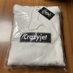 CRAZYJET 清木場俊介 ホワイトパーカー Lサイズ CRAZYJET 清木場俊介 ホワイトパーカー Lサイズ - メルカリ