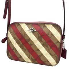 ✨極美品　COACH コーチ　ショルダーバッグ　カメラバッグ　馬車ロゴ　レザー