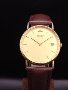 良品！SEIKO galaxy 5Y39-7010 電池パッキン交換済ベルト新品