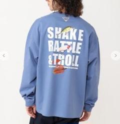 新品 コロンビアPFG 高機能ロンT ブルー系 L - メルカリ