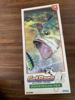 ドリームキャスト用 ダンスコントローラー 釣りコントローラー 専用ソフト2点 ゲットバスつりコントローラセットドリームキャストGet Bass