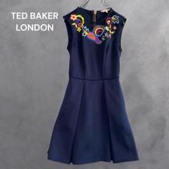 Ted baker テッドベイカー ピンタック リボン プリーツワンピース 水色 TED BAKER（ワンピース）のフリマアイテム一覧