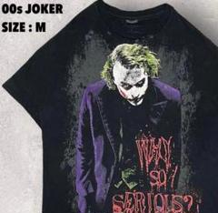 00s y2k ジョーカー ダークナイト バットマン Tシャツ 映画 ブラック