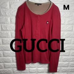 GUCCI/グッチ/イタリア製/ユニセックスカットソー/赤