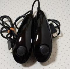wii ヌンチャク　黒　2個セット