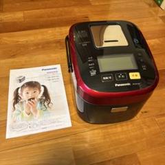 Panasonicスチーム&可変圧力IH炊飯器SK-SPX104 赤 Panasonicスチーム&可変圧力IH炊飯器SK-SPX104 赤
