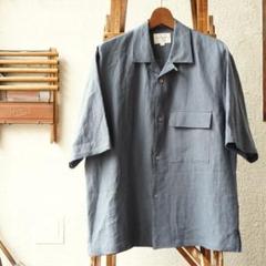 still by hand SH03212 リネン半袖シャツ