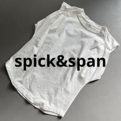 spick&span スピックアンドスパン カットソー　Tシャツ　ノースリーブ
