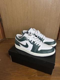 Air Jordan1 ローカット シューズ ホワイト/グリーン エア ジョーダン 1 ナイキ ワン ミッド サミットホワイト パイン