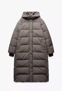 ZARA ザラ　ダウンジャケット　防風　防水　コート　ロングコート　ロング丈