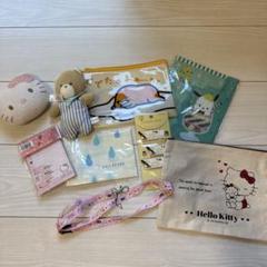 最終値下げ✨早い者勝ち❣️未開封✨キティ✨ポーチ✨ゴールド 最終値下げ キティ 顔型ポーチ 超レア ギャルキティ 一番くじ