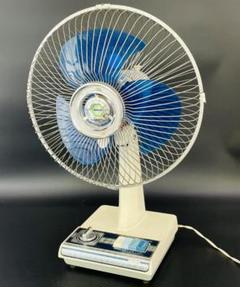 昭和レトロ　NATIONAL　ナショナル　大型スタンド扇風機　グリーン　緑　実動 昭和レトロNATIONALナショナル大型スタンド扇風機グリーン緑実動