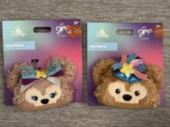 香港ディズニー 20周年 イヤーハットバッグチャーム ダッフィーフレンズセット 香港ディズニー 20周年 イヤーハット ダッフィー シェリーメイ
