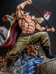 ワンピース 白ひげ ガレージキット白ひげ海賊船　４2cm 発光 LED ワンピース 白ひげ ガレージキット白ひげ海賊船 42cm 発光 LED