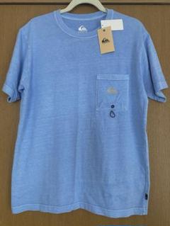 【Quiksilver】ライトブルー Tシャツ Mサイズ 新品・未使用