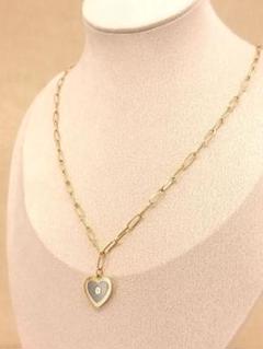 vintage レトロ ゴールド ハート ネックレス アメカジ レトロ 古着 vintage レトロ ゴールド ハート ネックレス アメカジ レトロ 古着