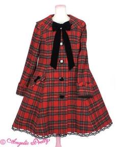 Angelic Pretty lovely コート 赤