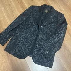 伊太利屋 イタリヤ 花柄 フリル ジャケット コサージュ付き レッド 9号 M 伊太利屋 イタリヤ 花柄 フリル ジャケット コサージュ付き