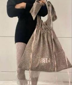 早い者勝ち♡Bibiy.レオパードトートバッグリボンハンドバッグ