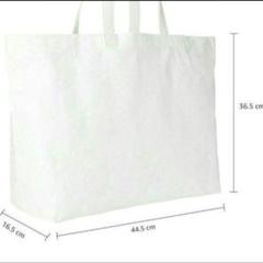 ❤即購入OK❤ トートバッグ ビッグトートバッグ シワ加工 Lサイズ 白