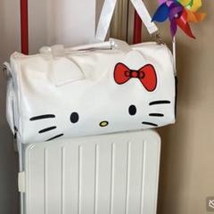 Sanrio サンリオ　ハローキティ　トランク　ボストンバッグ　未使用 2025年最新】ハローキティ ボストンバッグの人気アイテム - メルカリ