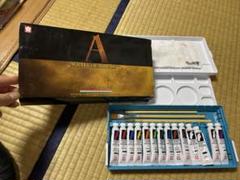 サクラクレパス アクリルガッシュ　アクリル絵の具　中学校