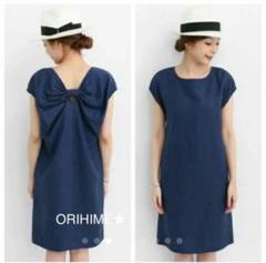 美品 アーバンリサーチ ROSSO ☆ リネン ワンピース