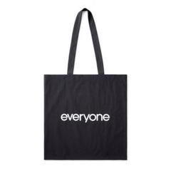 everyone Vincent TOTE BAG トートバッグ　未使用品 everyone(エブリワン) VINCENT TOTEBAGトートバッグ ブラック