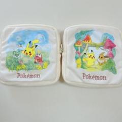 ポケットモンスター スクエアポーチ one scene art 2点セット