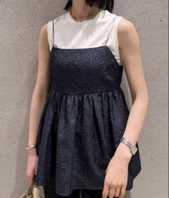 MilaOwen マテリアルペプラムキャミ/タンクSET SALE／30%OFF】Mila Owen マテリアルペプラムキャミ/タンクSET