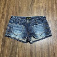 LB-03デニムショートパンツ y2k 平成ギャル 00s フェアリー